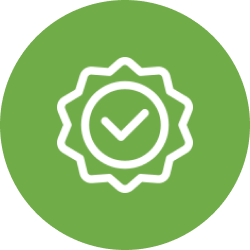 Authorization approval confirmation and reporting icon