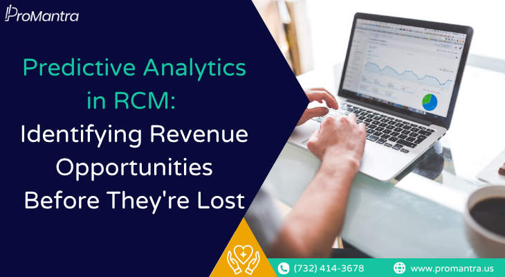 Predictive Analytics in RCM Blog Cover by ProMantra